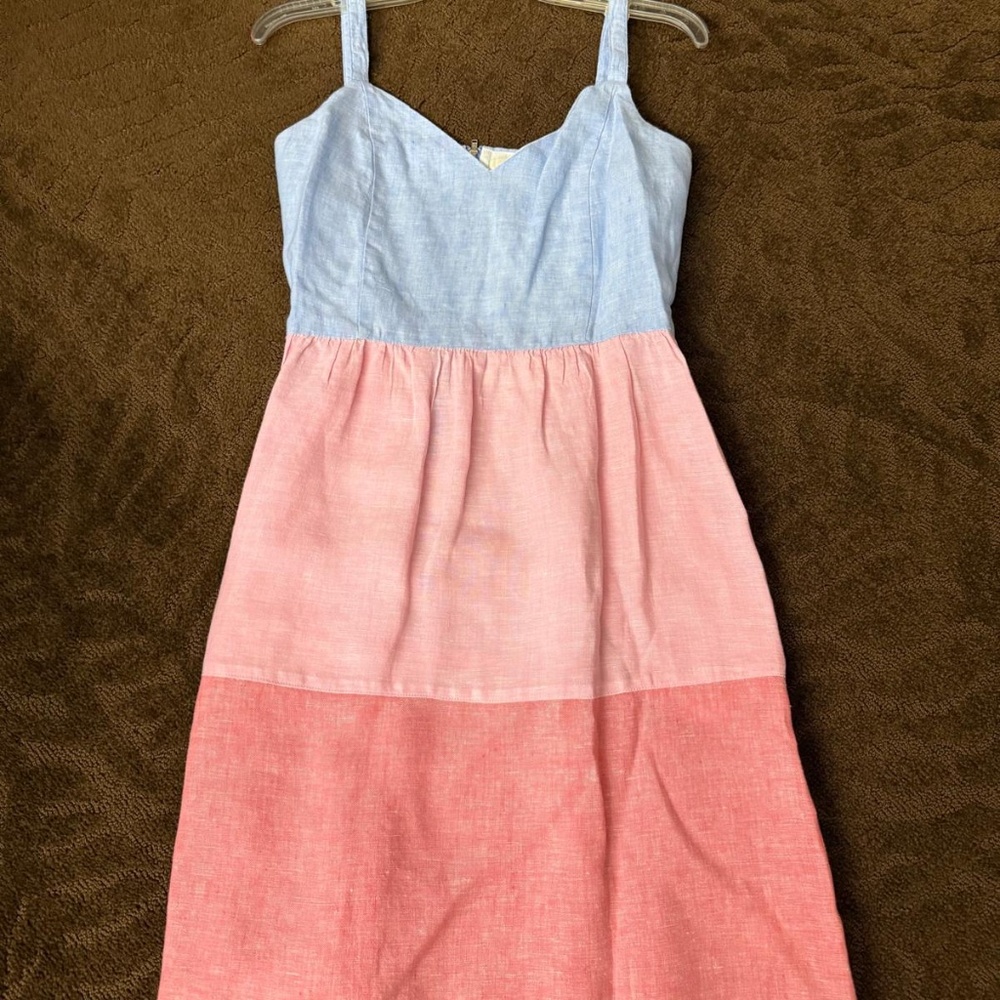 Linen summer dress